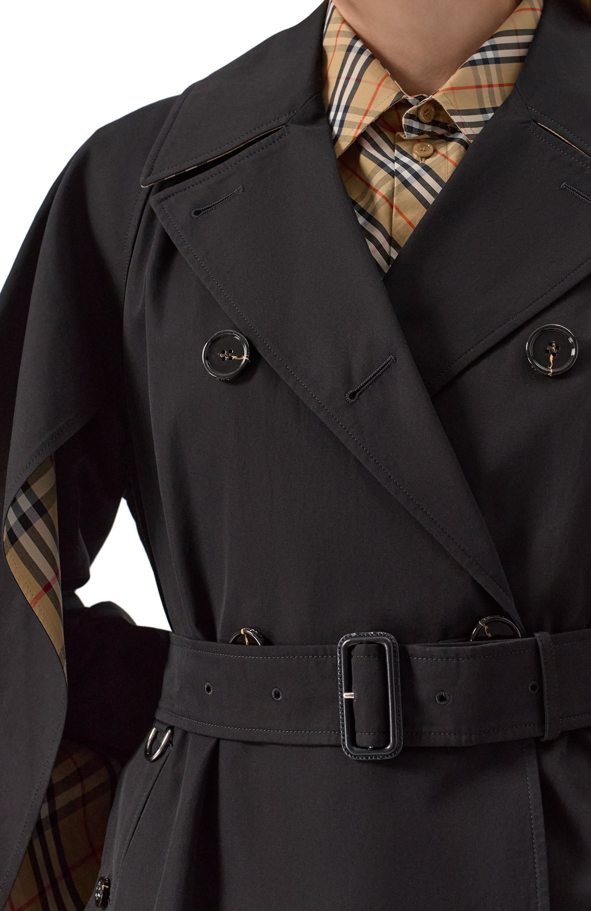 Хлопковый тренч BURBERRY, арт. 8071137 A1189, фото 5