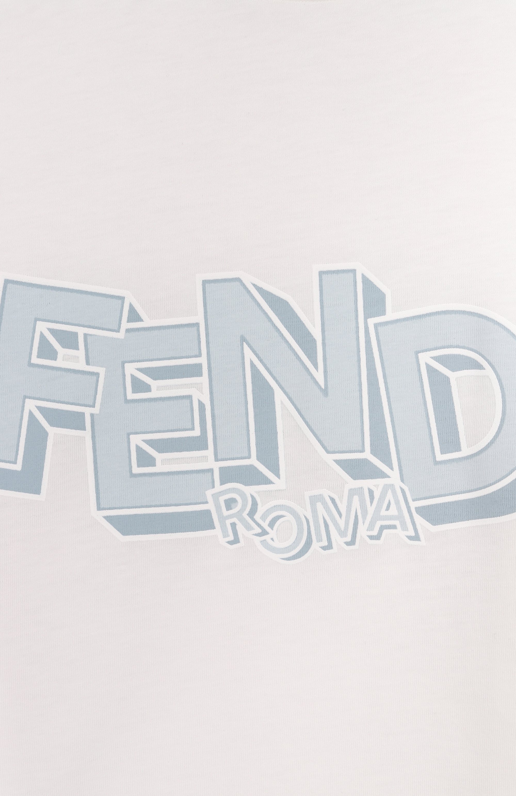 Хлопковая футболка FENDI, арт. JMI504/7AJ/8A-12+, фото 3