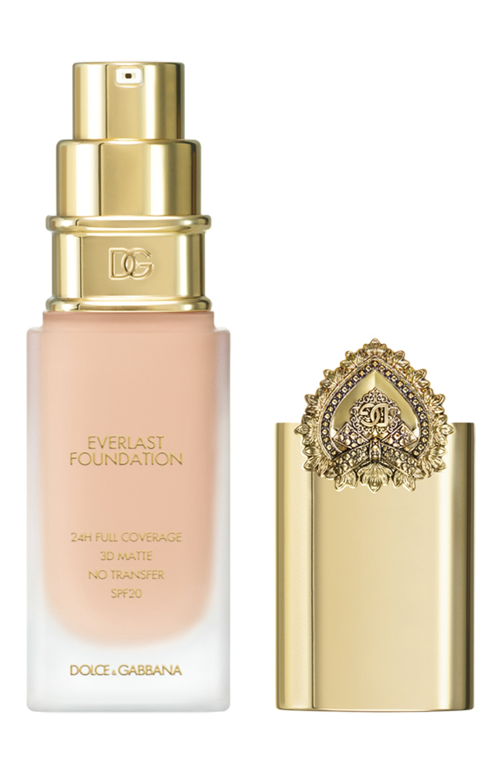 Стойкий матовый тональный крем everlast foundation spf20 pa+++, оттенок 05n light (27ml) DOLCE & GABBANA, арт. 8057971180578, фото 3