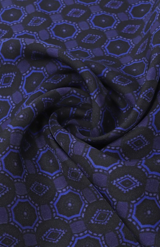 Шелковый платок Dries Van Noten 011300-2210-401 Фиолетовый  011300-2210-401 Фото 3