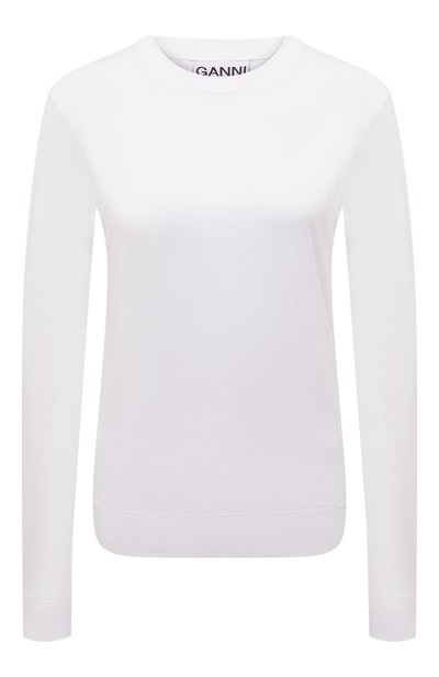 Хлопковый лонгслив GANNI, арт. T3203, фото 1