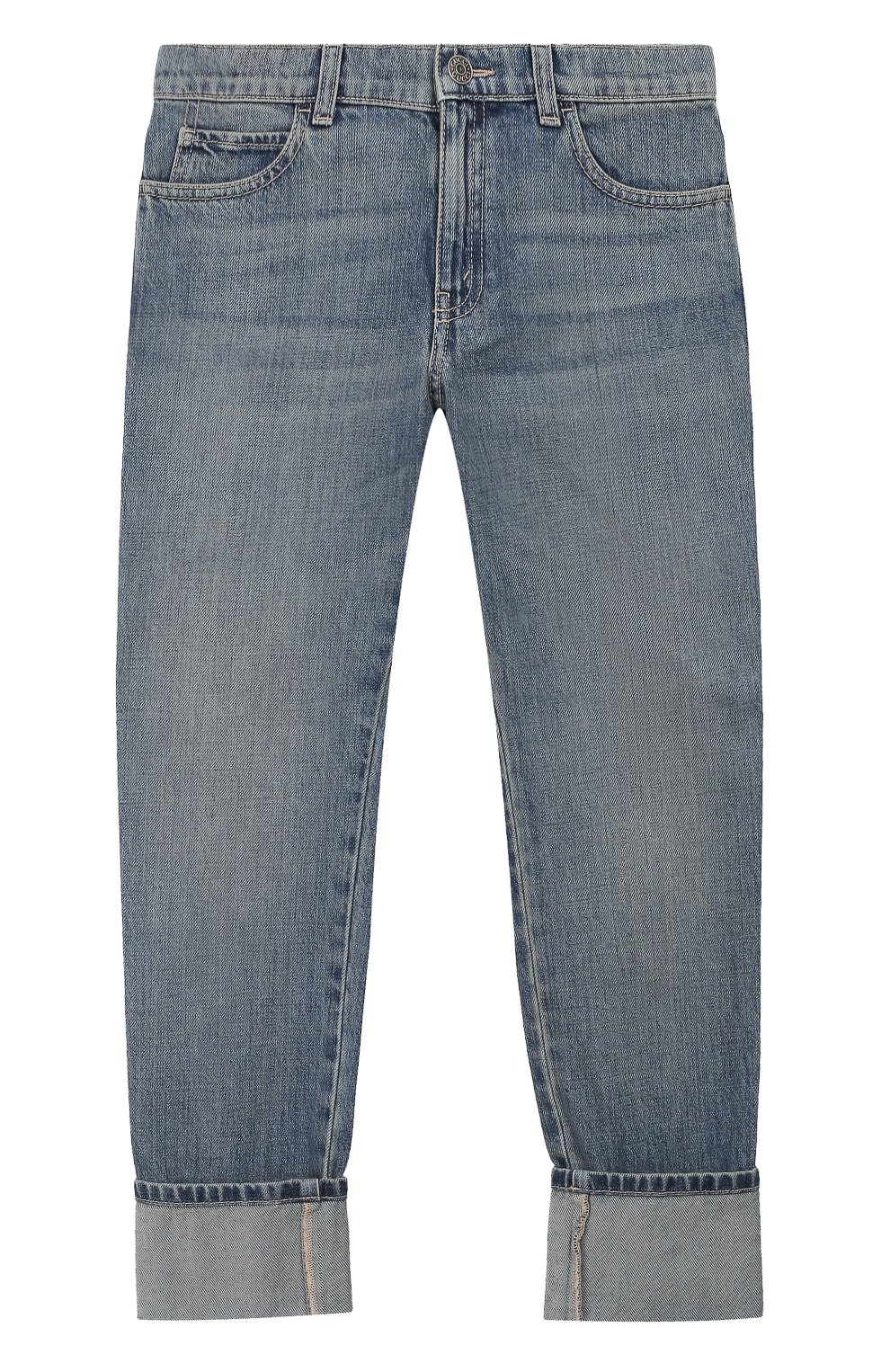 Джинсы GUCCI синего цвета по цене 37850 руб., арт. 431161/XDA4L, фото 1 Джинсы GUCCI, арт. 431161/XDA4L, фото 1