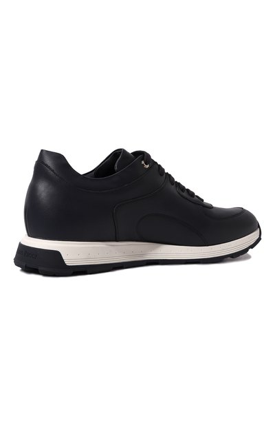 Кожаные кроссовки STEFANO RICCI темно-синего цвета по цене 94150 руб., арт. US61_G6436/WY, фото 5 Кожаные кроссовки STEFANO RICCI, арт. US61_G6436/WY, фото 5