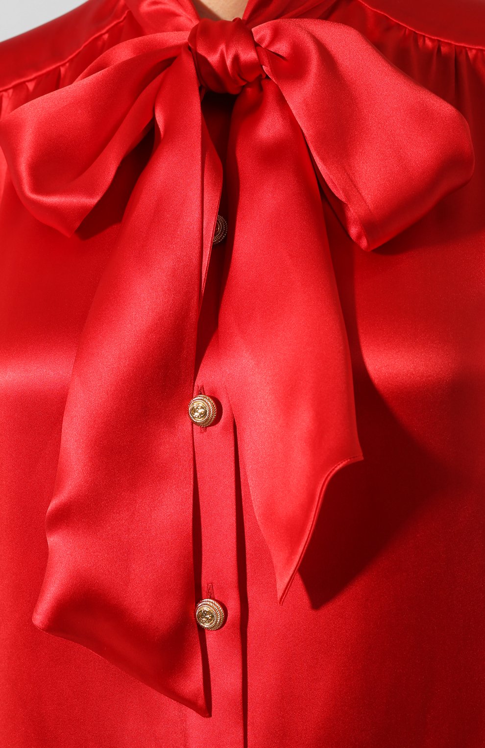 Блузка из смеси шелка и вискозы GUCCI, арт. 595160/ZIM67, фото 5