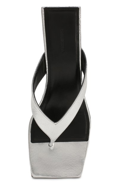 Кожаные мюли double square BALENCIAGA, арт. 609639/WA973, фото 5