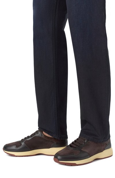 Комбинированные кроссовки ZILLI, арт. H0138AM1066VZEV03, фото 3