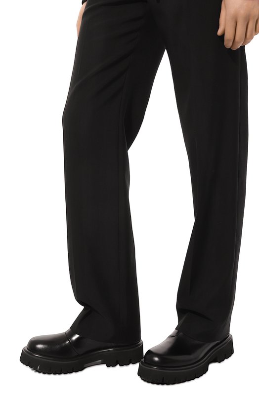 Кожаные челси Moschino Чёрный, фото 3