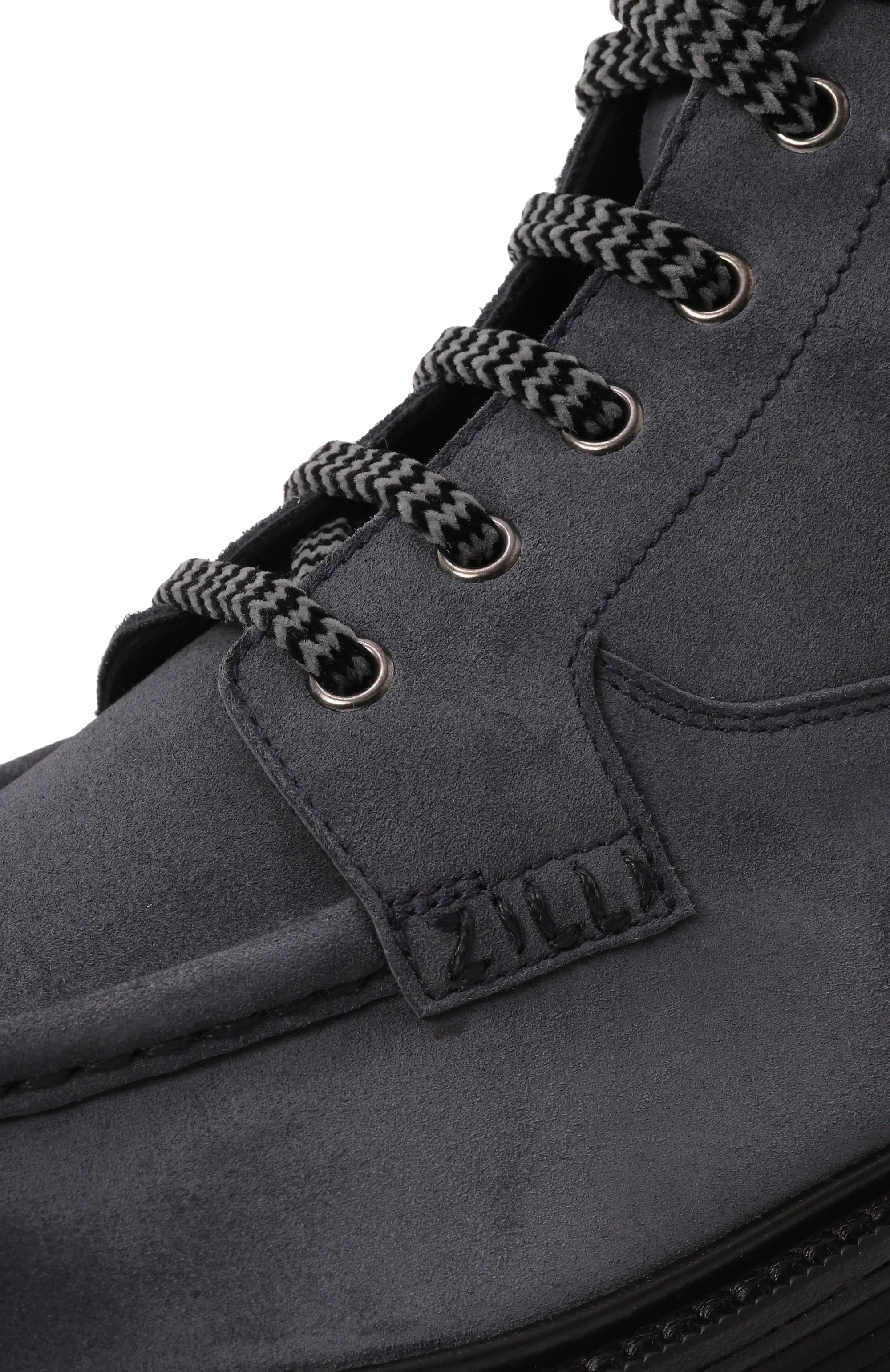 Замшевые ботинки ZILLI темно-серого цвета по цене 228000 руб., арт. H0134AM1100VSTM01, фото 7 Замшевые ботинки ZILLI, арт. H0134AM1100VSTM01, фото 7