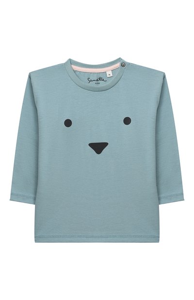 Хлопковый лонгслив SANETTA, арт. 10091, фото 1