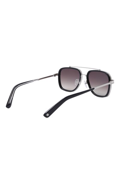 Солнцезащитные очки 9FIVE черного цвета по цене 36500 руб., арт. CR0WNS-BLACK/PLATINUM/DARK GREY/0LIVE, фото 3 Солнцезащитные очки 9FIVE, арт. CR0WNS-BLACK/PLATINUM/DARK GREY/0LIVE, фото 3