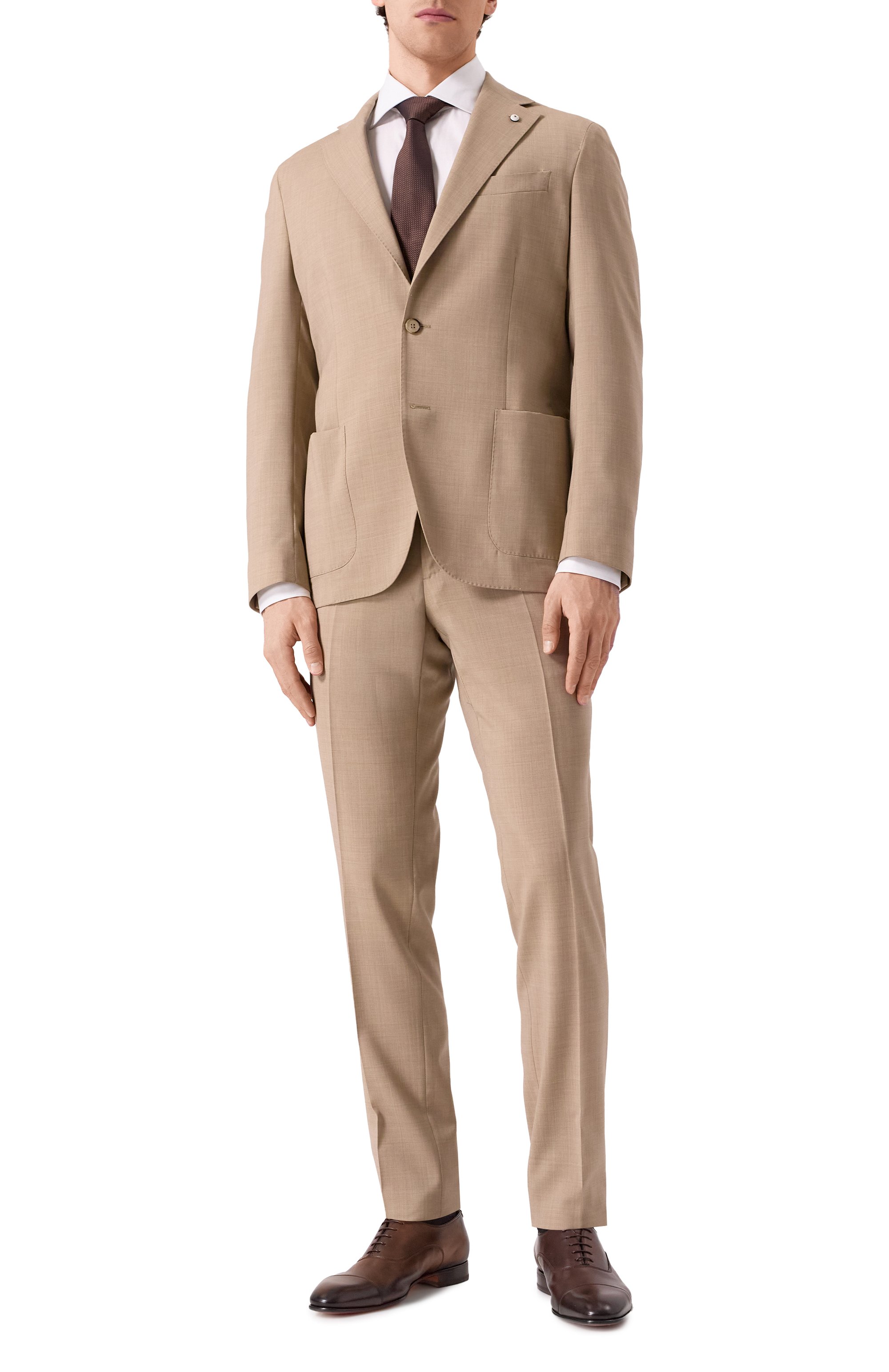 Кожаные оксфорды adrian SANTONI, арт. MCAG18883LA3SGFR, фото 2