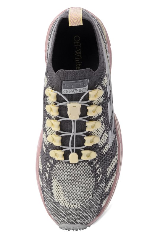 Комбинированные кроссовки Be Right Back Off-White 0WIA28KS26FAB001 Серый  0WIA28KS26FAB001 Фото 6