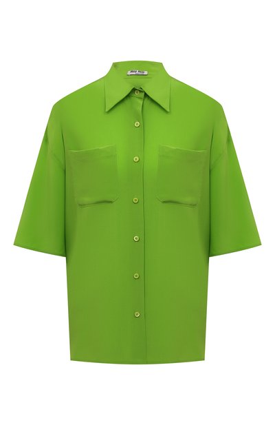 Шелковая рубашка MIU MIU, арт. MK1630-102-F0225, фото 1