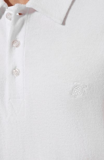 Хлопковое поло VILEBREQUIN, арт. PHE/AQ100, фото 5