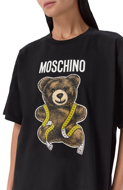 Хлопковая футболка MOSCHINO, арт. V0707/5541, фото 5