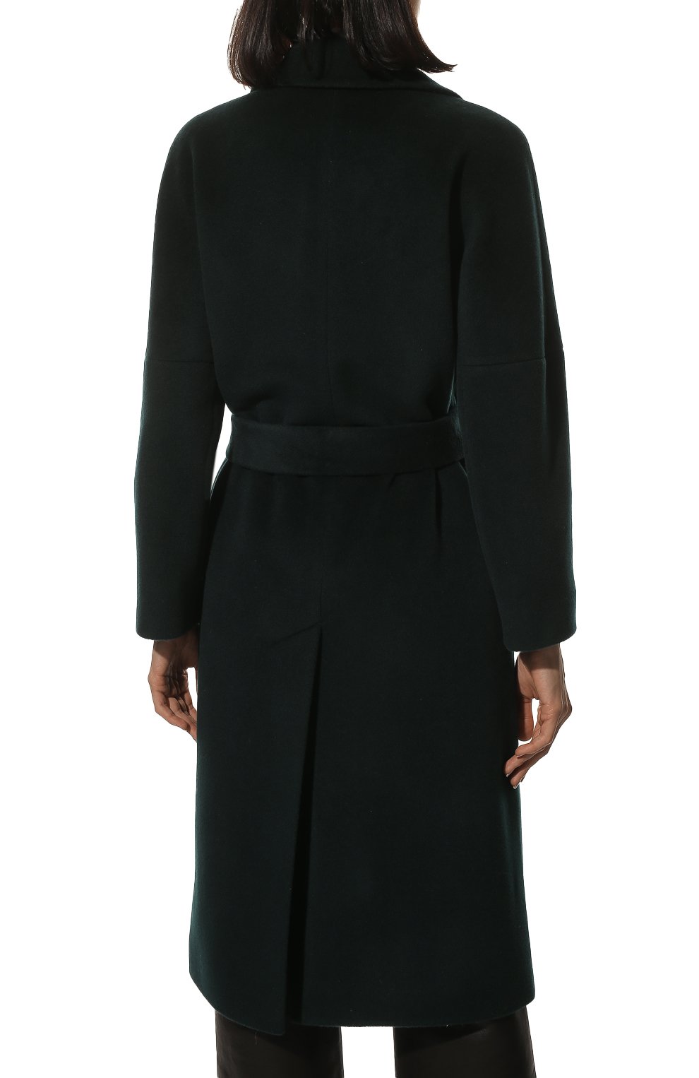 Пальто из шерсти и кашемира SEVEN LAB зеленого цвета по цене 35700 руб., арт. C12 mallard green, фото 4 Пальто из шерсти и кашемира SEVEN LAB, арт. C12 mallard green, фото 4