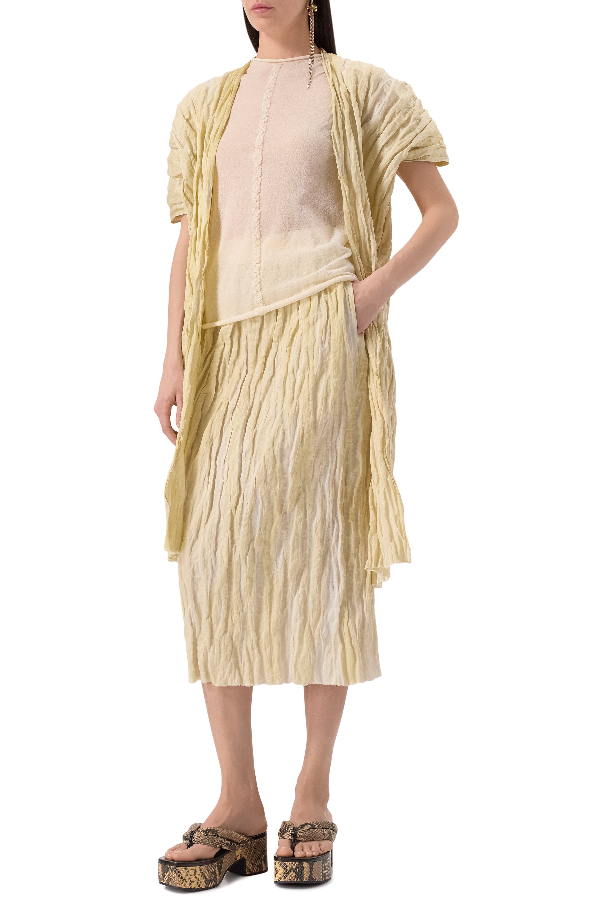 Хлопковый топ UMA WANG, арт. UK7181, фото 2