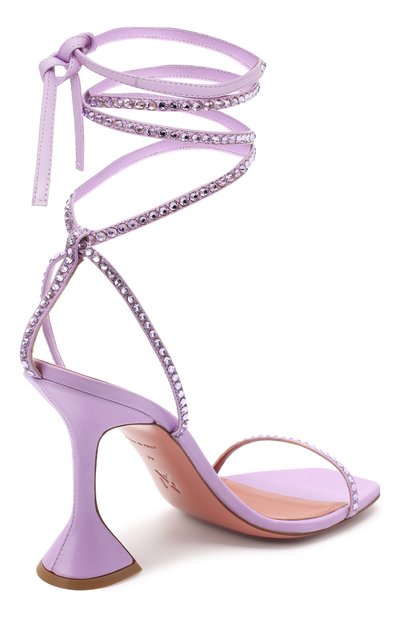 Кожаные босоножки vita AMINA MUADDI, арт. VITACRYSTAL, фото 4