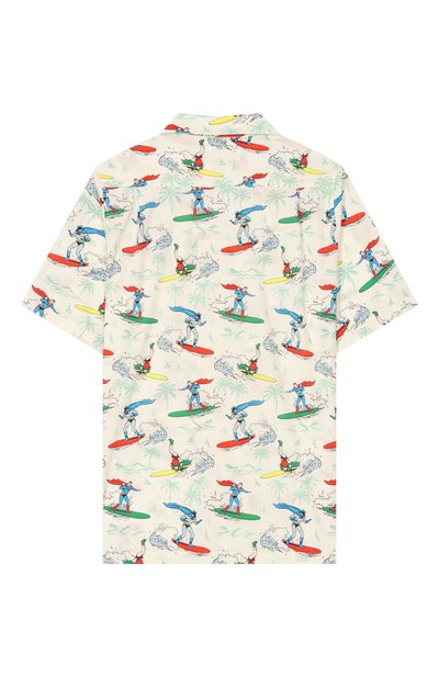 Хлопковая рубашка MC2 SAINT BARTH, арт. STBK KALEA JR/03908H, фото 2