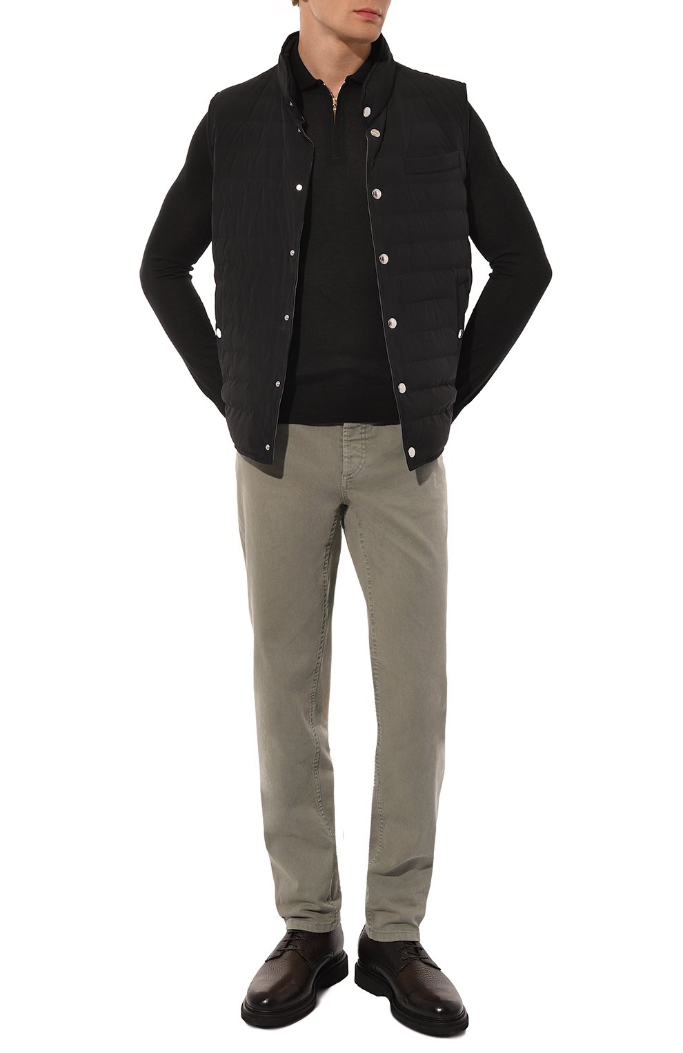 Поло из кашемира и шелка STEFANO RICCI, арт. KE03500P30/E24345, фото 2