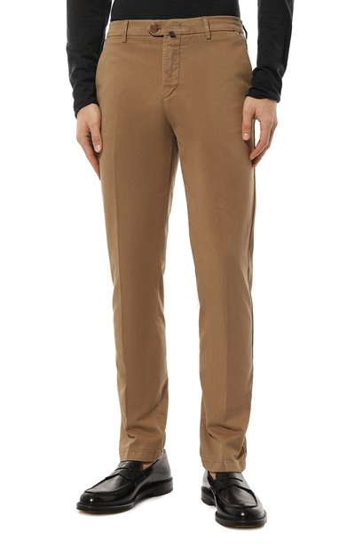 Брюки KITON коричневого цвета по цене 94600 руб., арт. UFPPEJ0210C, фото 3 Брюки KITON, арт. UFPPEJ0210C, фото 3