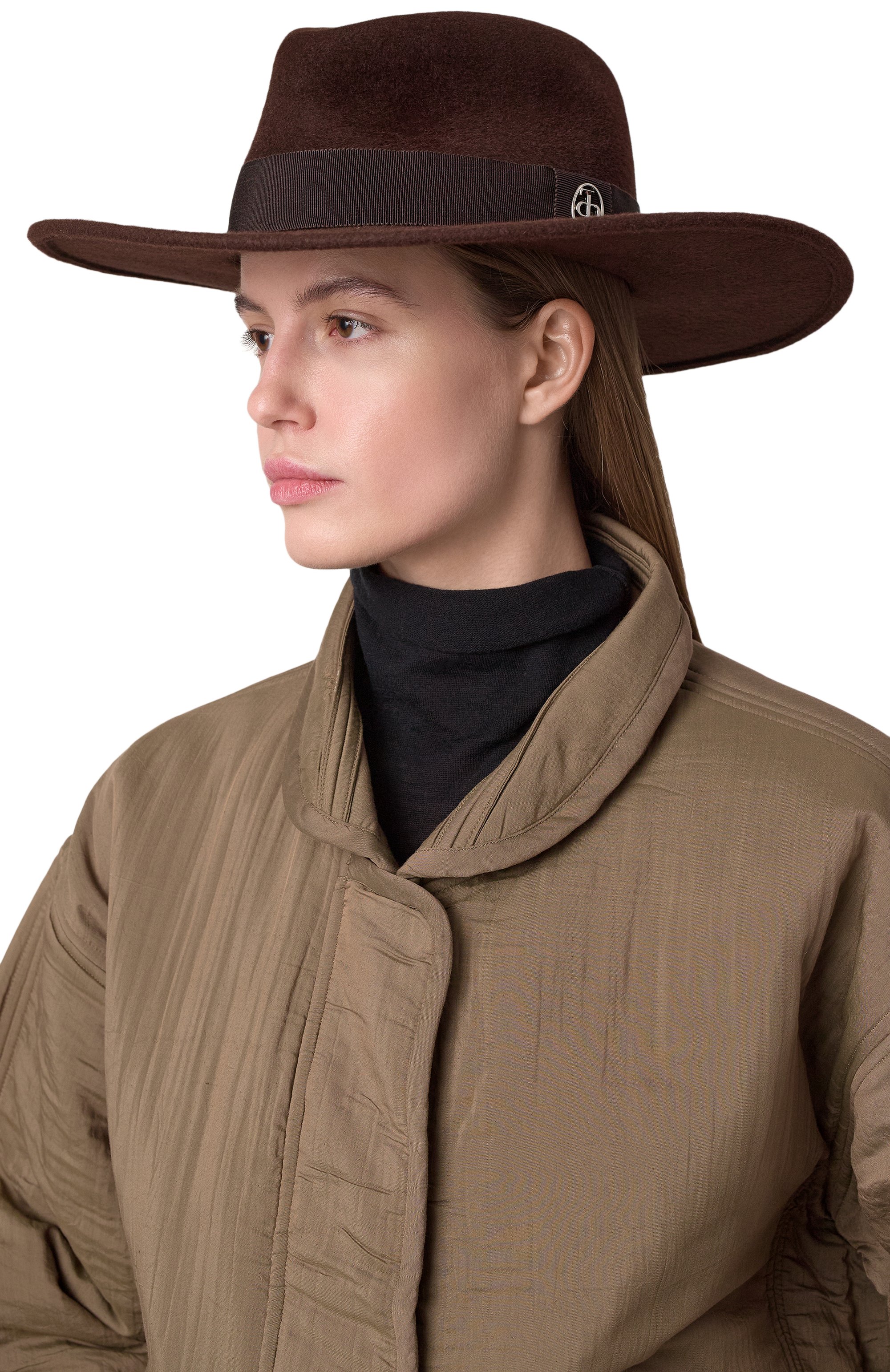 Велюровая шляпа федора FETISH, арт. KFN27, фото 2