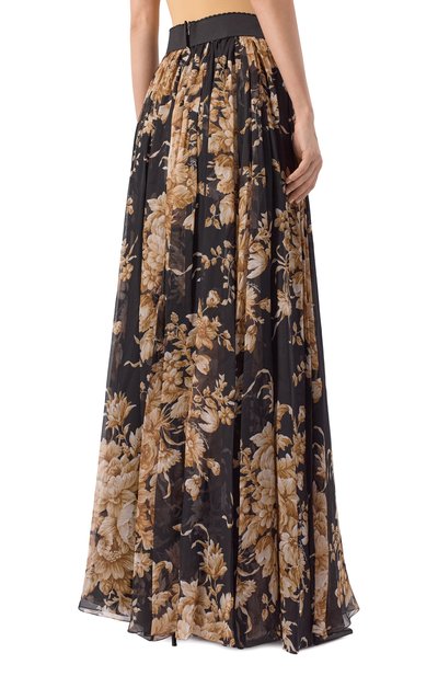 Шелковая юбка DOLCE & GABBANA, арт. F4B0WT/IS1Z0, фото 4