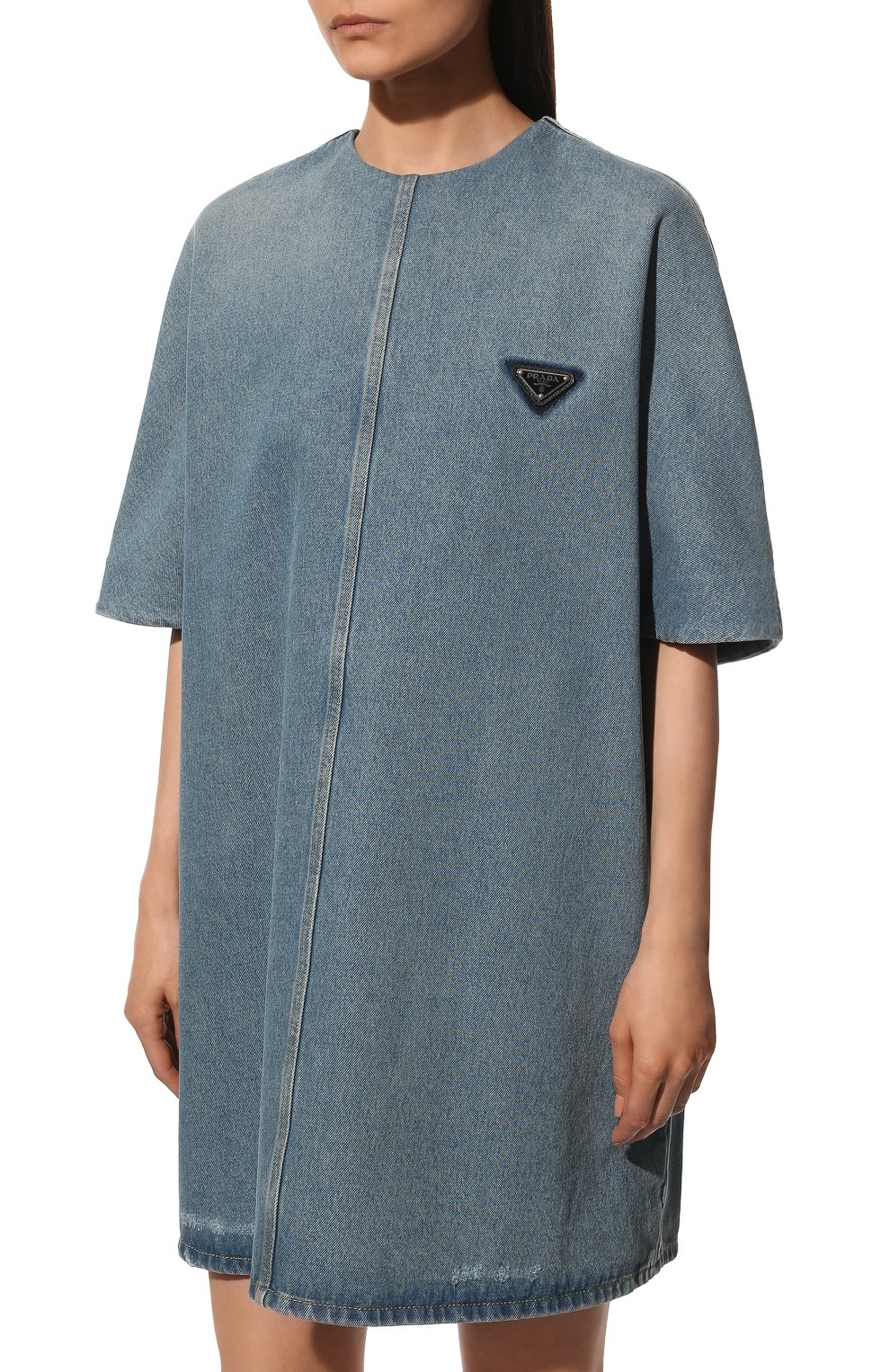 Джинсовое платье PRADA, арт. GFA121-1ZAB-F0008-212, фото 3