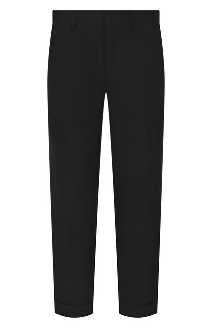 Мужские шерстяные брюки DRIES VAN NOTEN черного цвета по цене 0 руб., арт. 251-020904-1310 | Фото 1
