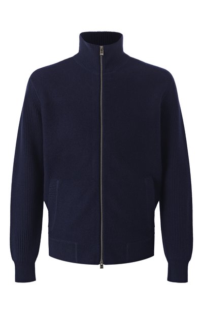 Мужской кардиган из хлопка и шерсти BOSS, арт. 50526839