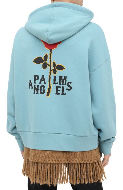Хлопковое худи PALM ANGELS, арт. PMBB087E20FLE0015025, фото 5