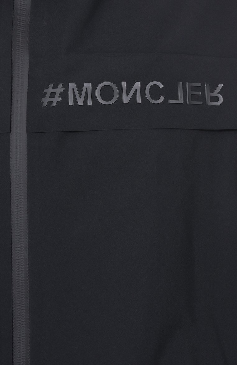 Мужская куртка shipton MONCLER GRENOBLE черного цвета, арт. 1A00015/54AL5 | Фото 6 (Материал внешний: Синтетический материал; Автоматизация ТО: Проставлено; Длина (верхняя одежда): Короткие; Рукава: Длинные; Автоматизация состава: Проставлено; Кросс-КТ: Легкие; Стили: Кэжуэл)
