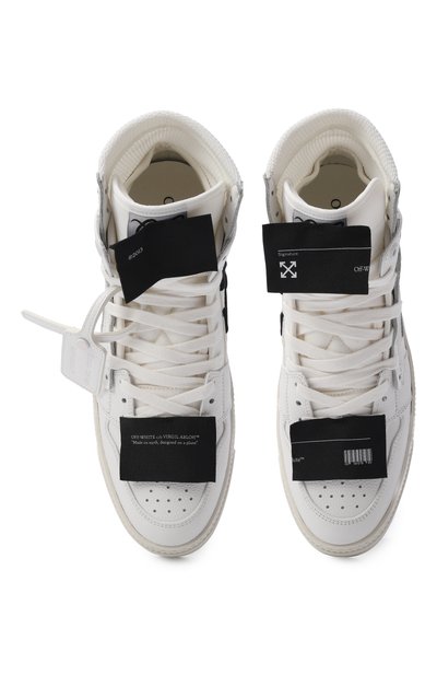 Комбинированные кеды 3.0 off court OFF-WHITE, арт. 0MIA065C99LEA006, фото 5