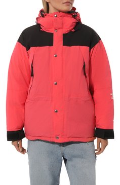 Женская куртка the north face x gucci GUCCI розового цвета, арт. 670890 XLF8Z | Фото 3 (Кросс-КТ: Куртка; Рукава: Длинные; Длина (верхняя одежда): До середины бедра; Материал внешний: Синтетический материал; Материал сплава: Проставлено; Стили: Спорт-шик; Драгоценные камни: Проставлено)