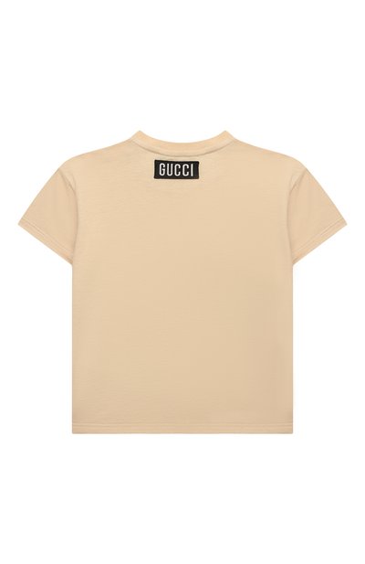 Хлопковая футболка GUCCI, арт. 576871/XJD2C, фото 2