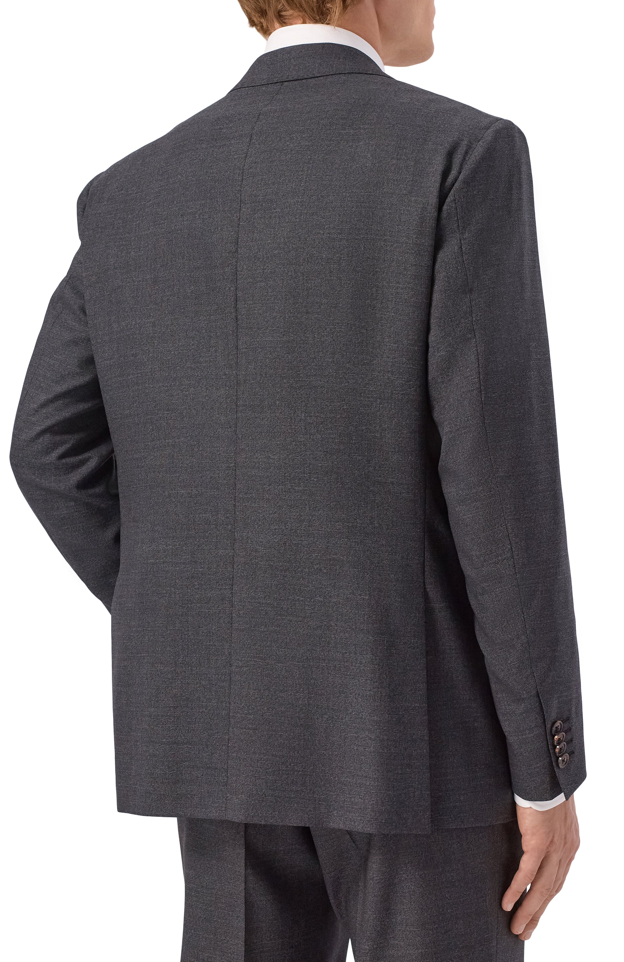 Шерстяной костюм CORNELIANI темно-серого цвета по цене 192500 руб., арт. 266008-2617427_SET, фото 3 Шерстяной костюм CORNELIANI, арт. 266008-2617427_SET, фото 3