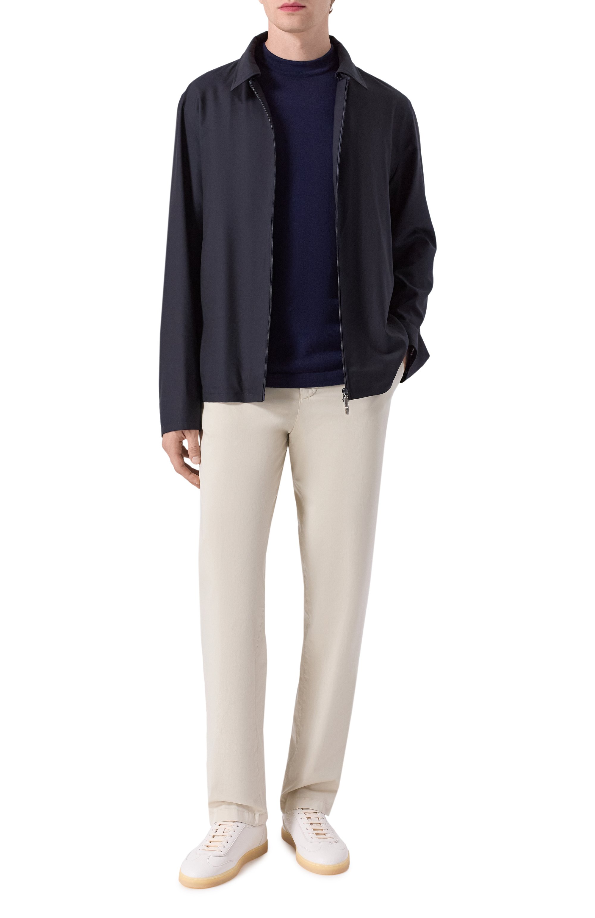 Джемпер из шерсти и шелка KITON, арт. UMM066802, фото 2