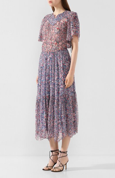 Шелковое платье ISABEL MARANT, арт. R01729-20E016I/0DELIA, фото 3