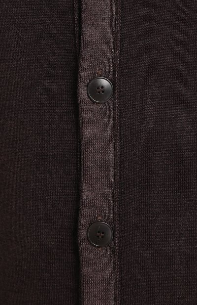 Шерстяной кардиган на пуговицах с v-образным вырезом DANIELE FIESOLI, арт. DF 0006/, фото 5