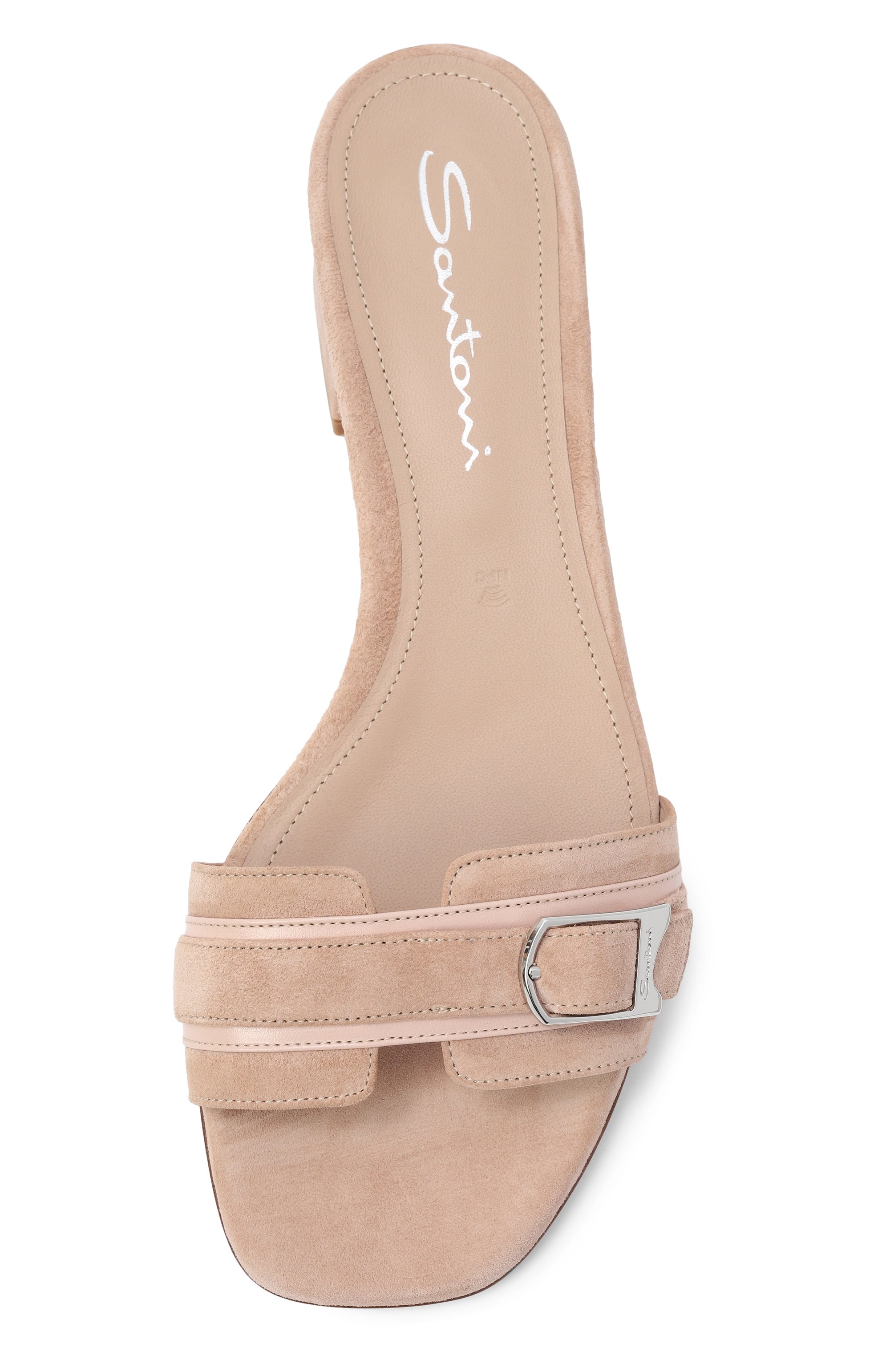 Замшевые мюли SANTONI, арт. WHVG71570HA2TPIH, фото 6