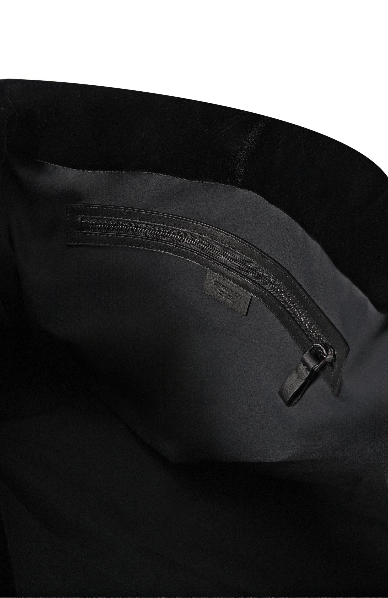 Сумка GIORGIO ARMANI черного цвета по цене 329500 руб., арт. GM004348/AF30247, фото 4 Сумка GIORGIO ARMANI, арт. GM004348/AF30247, фото 4