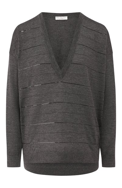 Женский пуловер из кашемира и шелка BRUNELLO CUCINELLI, арт. M13830812