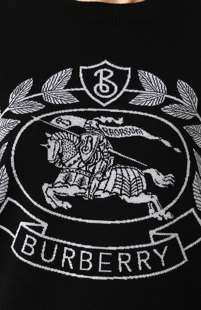 Шерстяной пуловер BURBERRY, арт. 8008334, фото 5