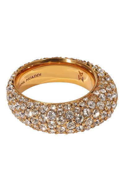 Женское кольцо AMINA MUADDI, арт. CAMER0N RING/G0LD