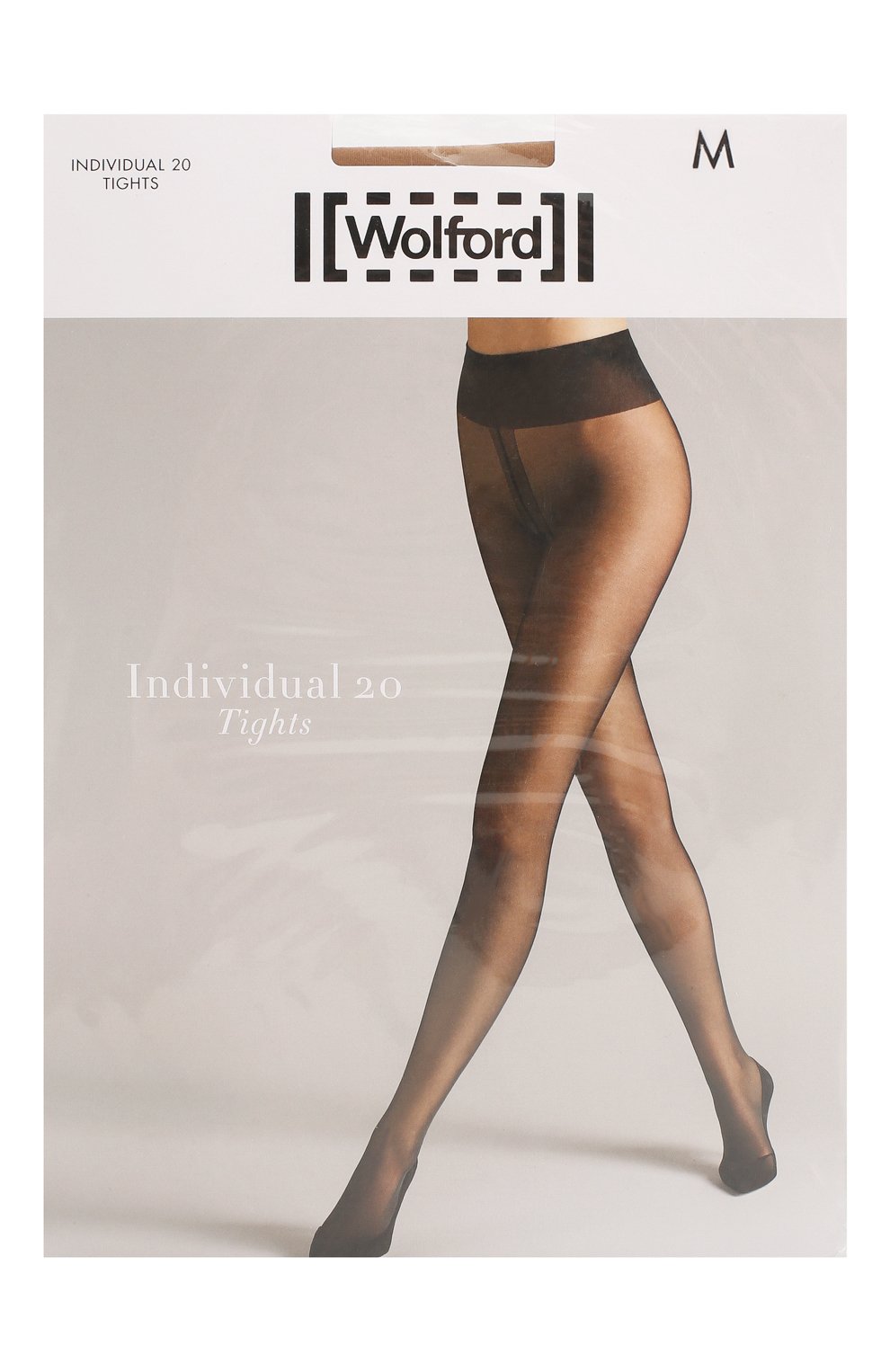Колготки WOLFORD бежевого цвета по цене 5900 руб., арт. 18378, фото 1 Колготки WOLFORD, арт. 18378, фото 1