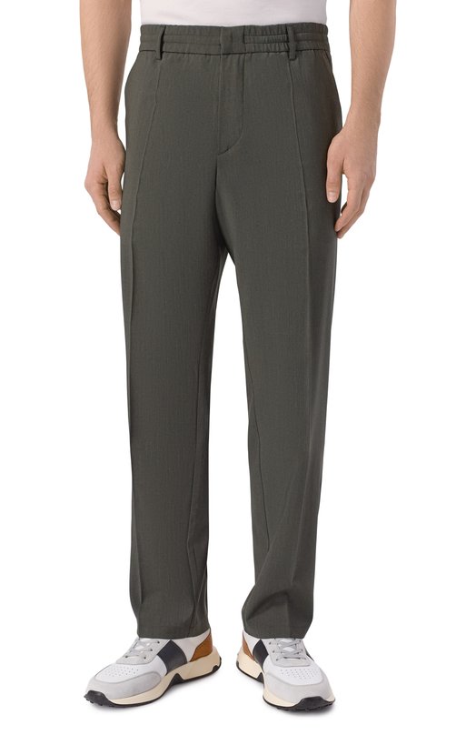 Шерстяные брюки Bogner 18311096 Хаки  18311096 Фото 3