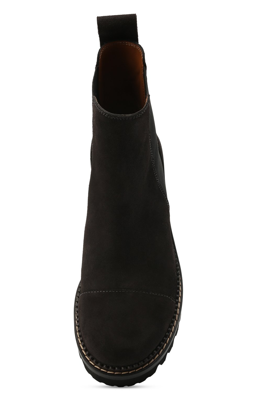 Замшевые ботинки mallory SEE BY CHLOÉ, арт. SB33082A/13194, фото 5