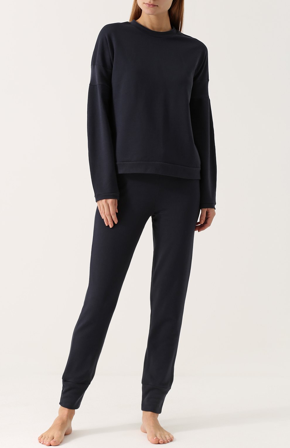 Хлопковый свитшот с круглым вырезом ZIMMERLI, арт. 5139-39005, фото 2