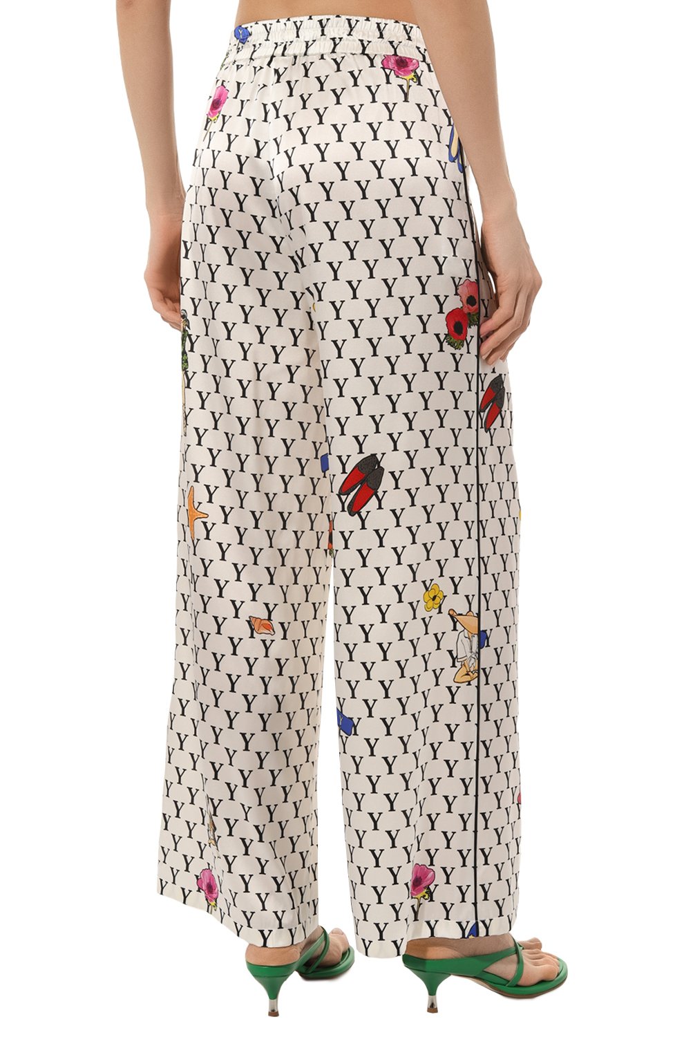 Шелковые брюки YANINA, арт. 0-2481, фото 4