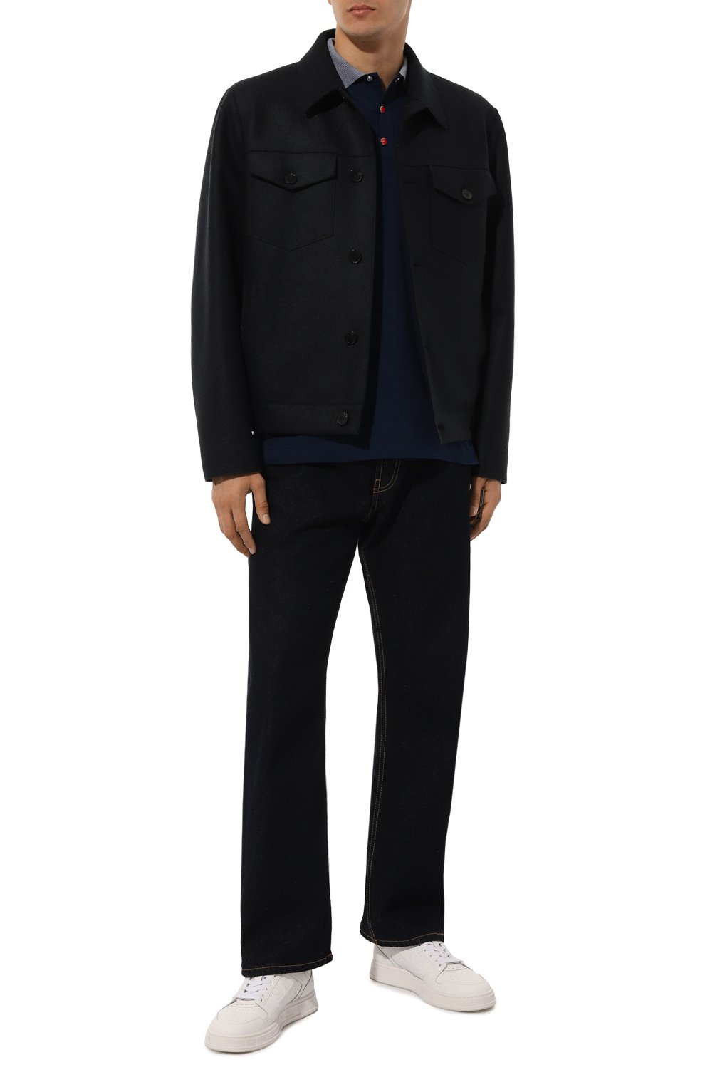 Хлопковое поло KITON, арт. UMK1265V4, фото 2